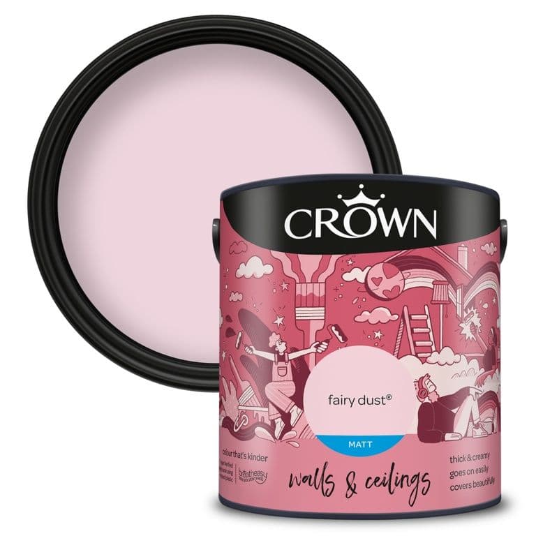 Crown Walls & Ceilings Matt  2.5L - Fairy Dust