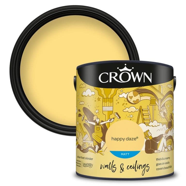 Crown Walls & Ceilings Matt  2.5L - Happy Daze