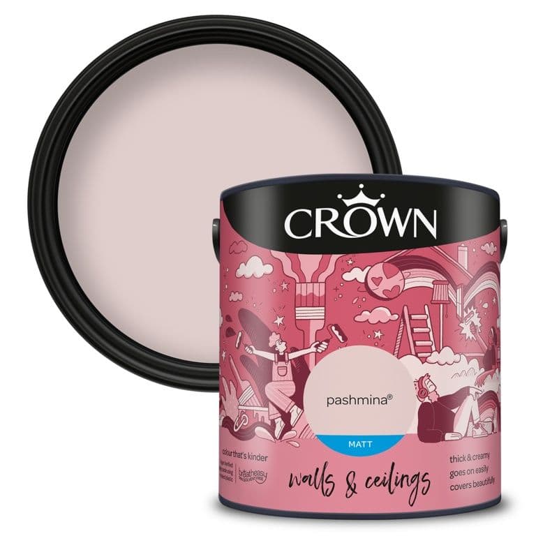 Crown Walls & Ceilings Matt  2.5L - Pashmina