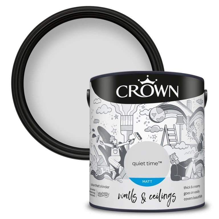 Crown Walls & Ceilings Matt 2.5L - Quiet Time