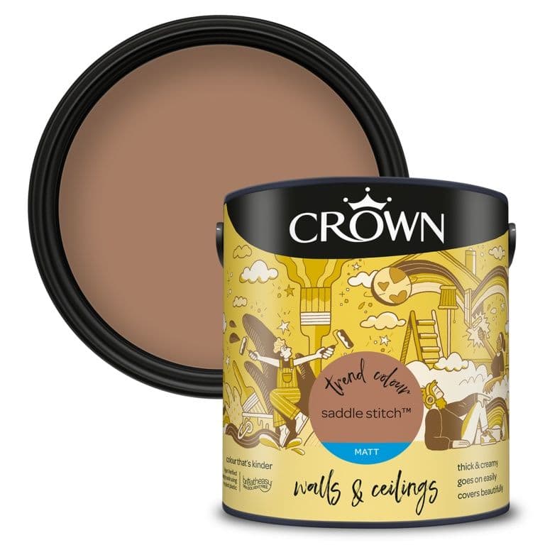 Crown Walls & Ceilings Matt 2.5L - Saddle Stitch