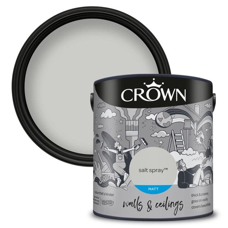 Crown Walls & Ceilings Matt 2.5L - Salt Spray