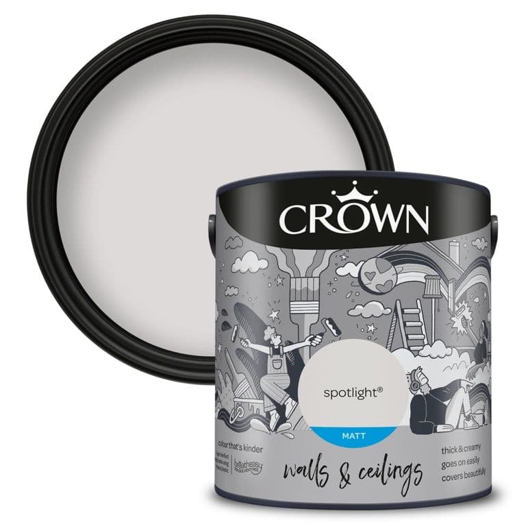 Crown Walls & Ceilings Matt  2.5L - Spotlight