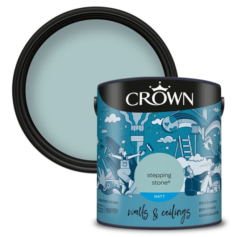 Crown Walls & Ceilings Matt  2.5L - Stepping Stone