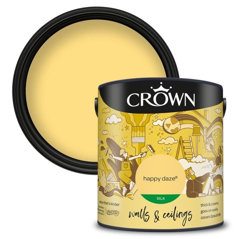 Crown Walls & Ceilings Silk 2.5L - Happy Daze