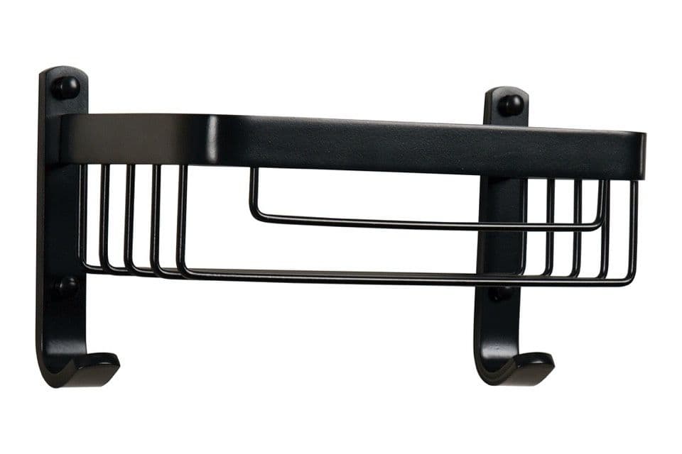 Croydex Aluminium Chunk Large Basket - Black