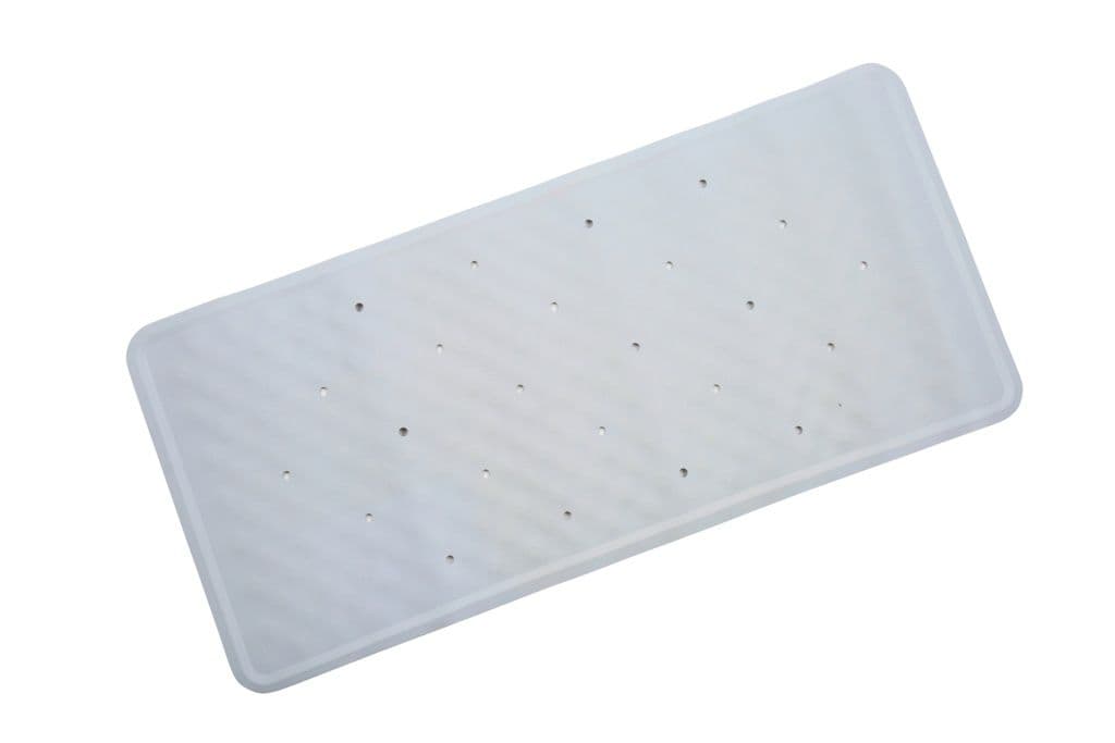 Croydex Basics Rubber Bath Mat - Blue