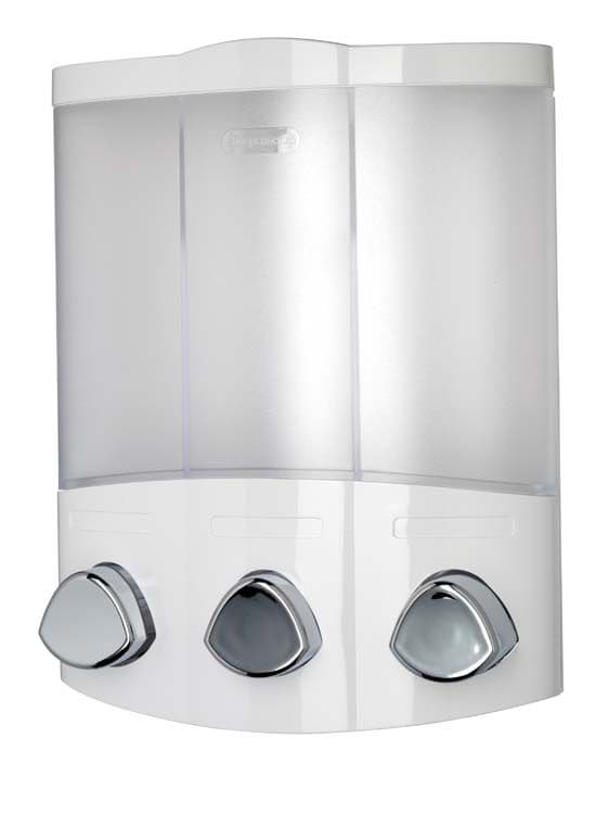 Croydex Euro Dispenser Trio - White