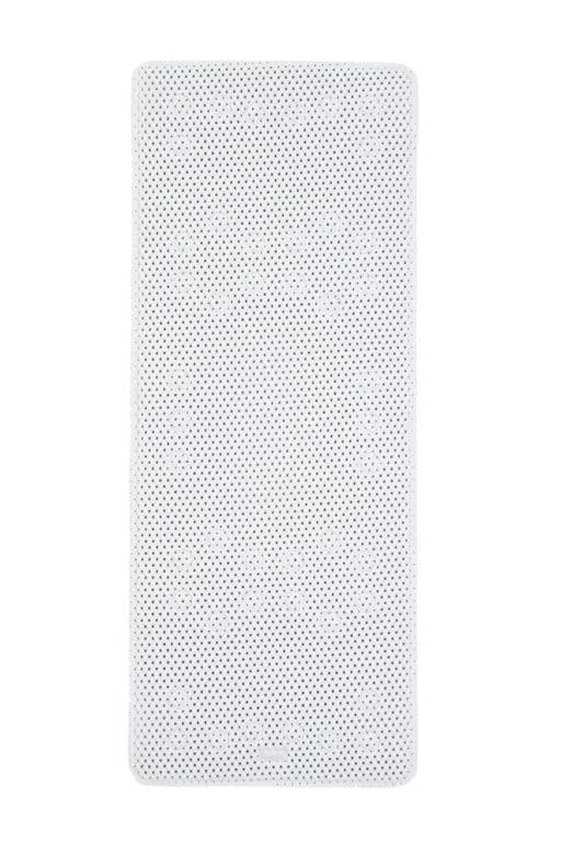 Croydex Teviot Large White Mat - 90 x 35cm
