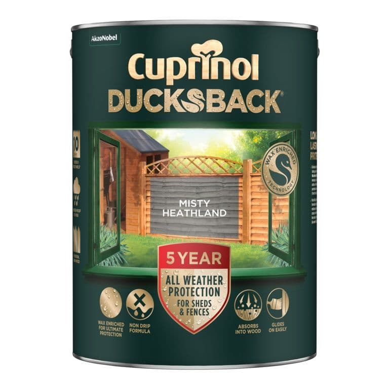 Cuprinol Ducksback 5L - Misty Heathland