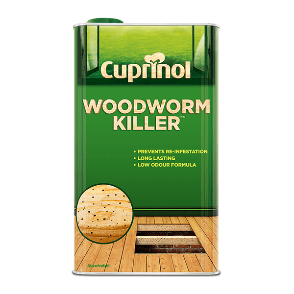 Cuprinol Woodworm Killer Low Odour - 5L