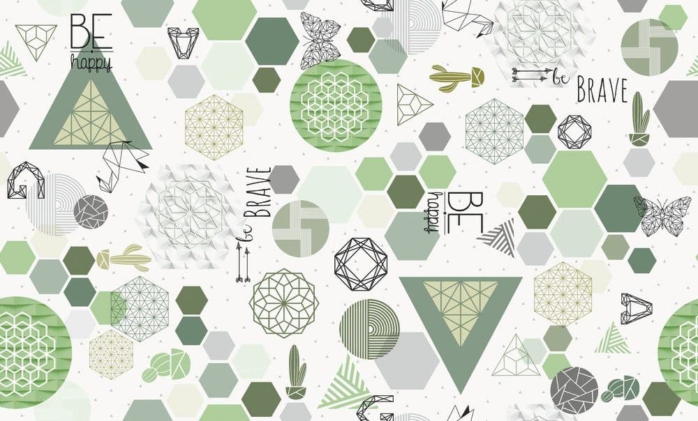 d-c-fix® Manhattan Tablecloth - Geometrics - 20m Roll x 140cm
