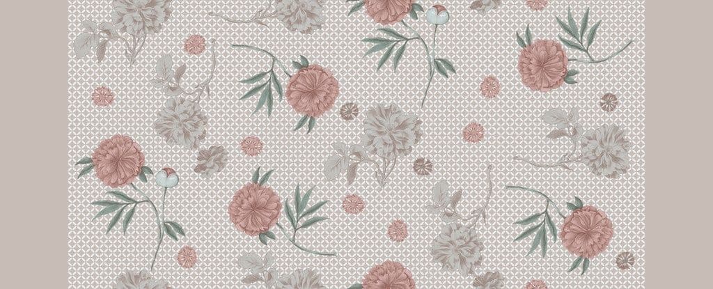 d-c-fix® Manhattan Tablecloth - Peoni Rosa - 20m Roll x 140cm