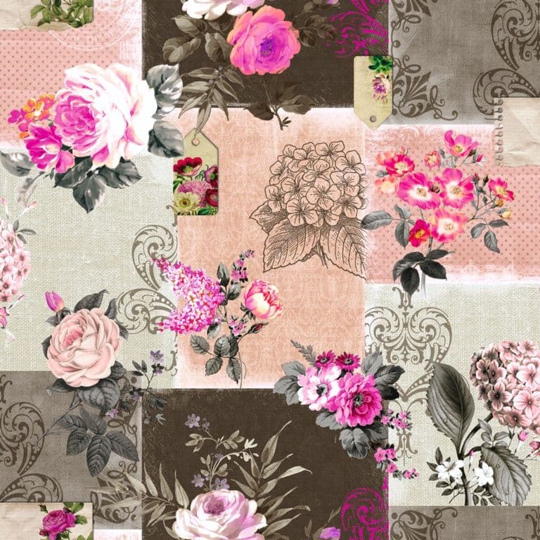 d-c-fix® Manhattan Tablecloth - Roselyn Rosa - 20m Roll x 140cm