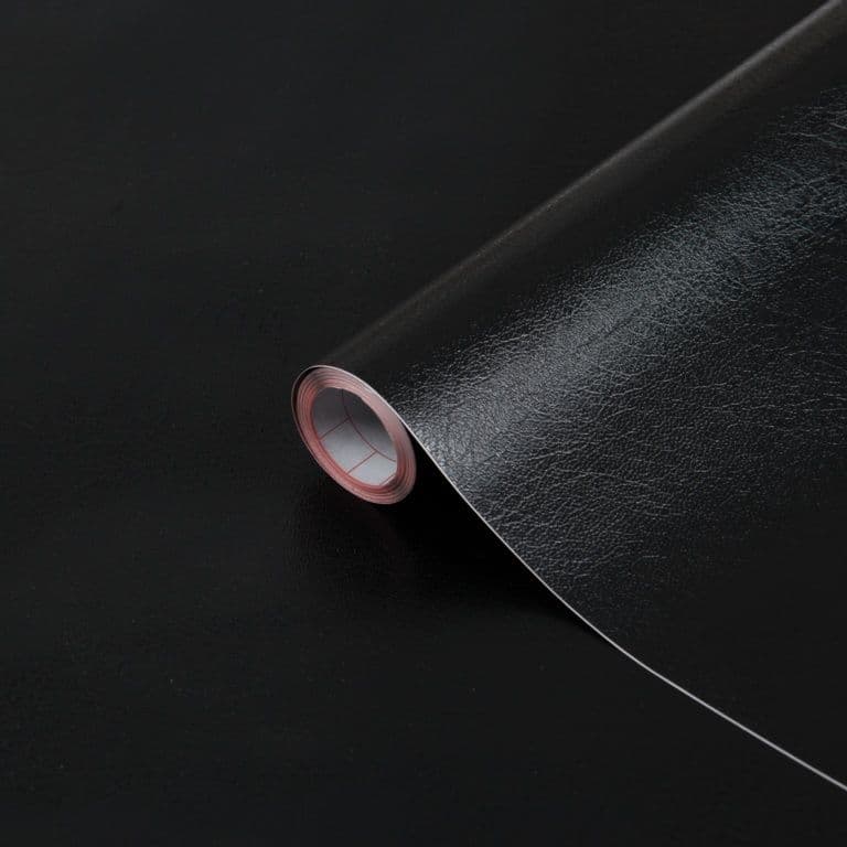d-c-fix® Self Adhesive Film - Leather Black - 45cm x 2m