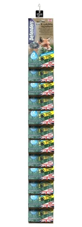 Defenders Fox & Wildlife Repellent 2 x 50g - Clip 12