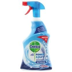 Dettol Power & Pure Bathroom Spray - 1L