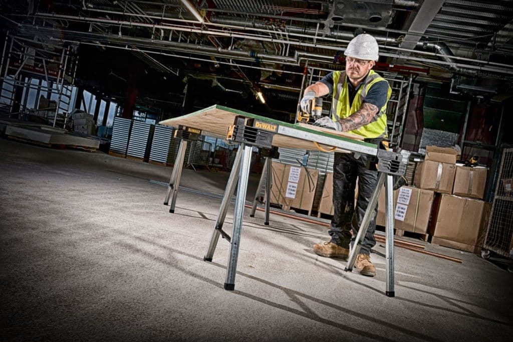 DeWalt Full Metal Sawhorse - Twin Pack