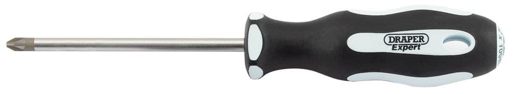 Draper Expert Pozi Type Soft Grip Screwdriver - No 2 x 100