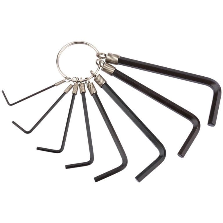 Draper Metric Hexagon Key Set - 8 Piece