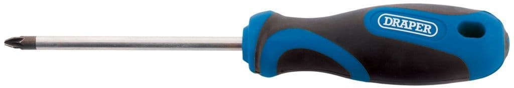 Draper Pozi Type Soft Grip Screwdriver - No 2 x 100