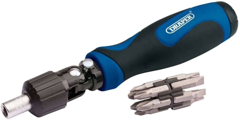 Draper Ratcheting Screwdriver Set - 13 Piece