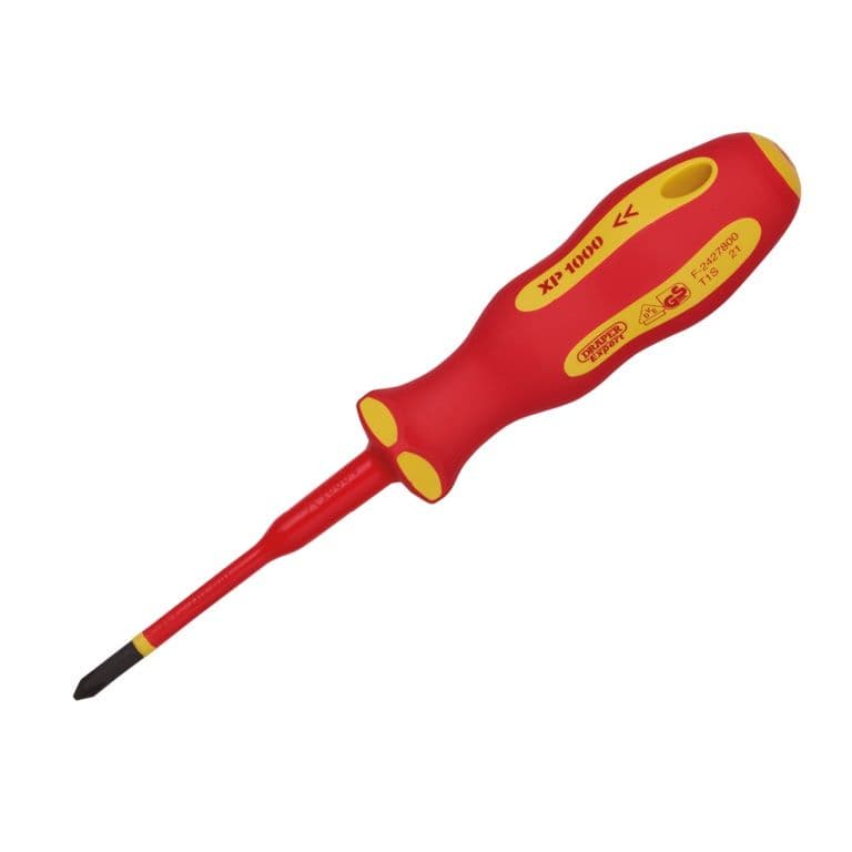 Draper VDE Cross Slot Screwdriver No.1 - 80mm