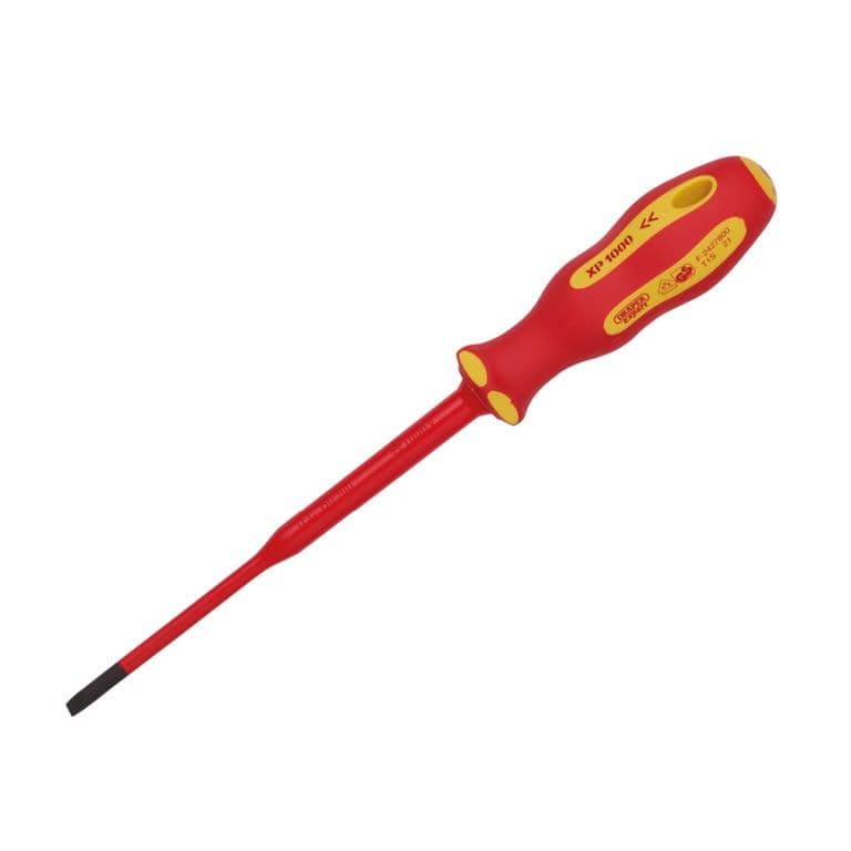Draper Vde Plain Slot Screwdriver - 3.5 x 100mm