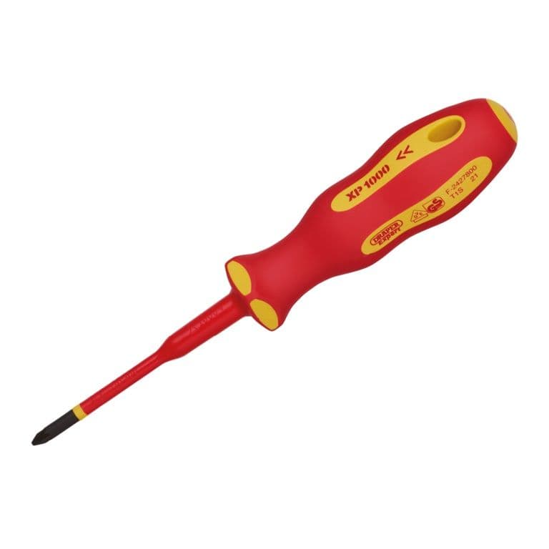 Draper VDE PZ Type Screwdriver No.1 - 80mm