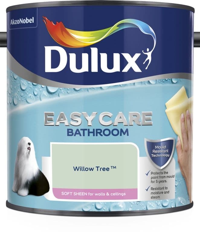 Dulux Easycare Bathroom Soft Sheen 2.5L - Willow Tree