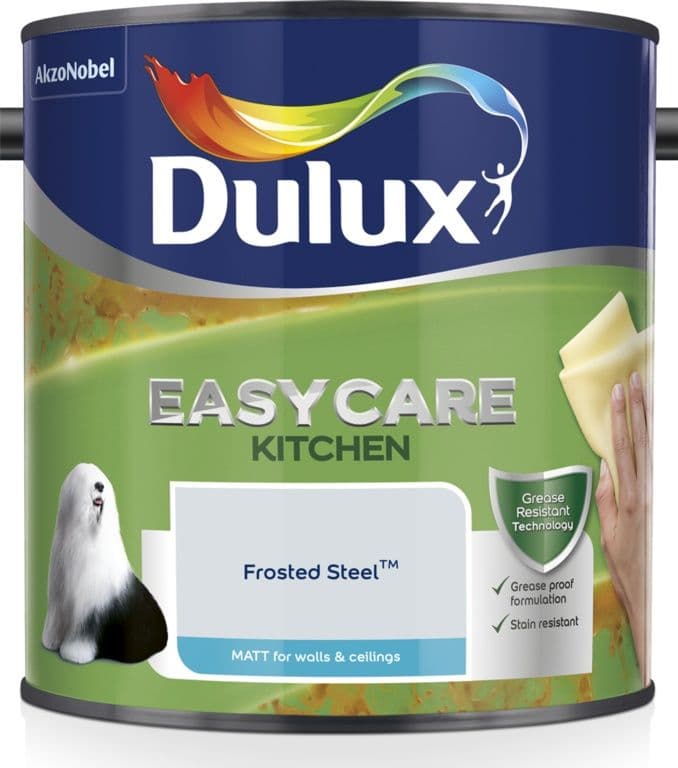 Dulux Easycare Kitchen Matt 2.5L - Frosted Steel