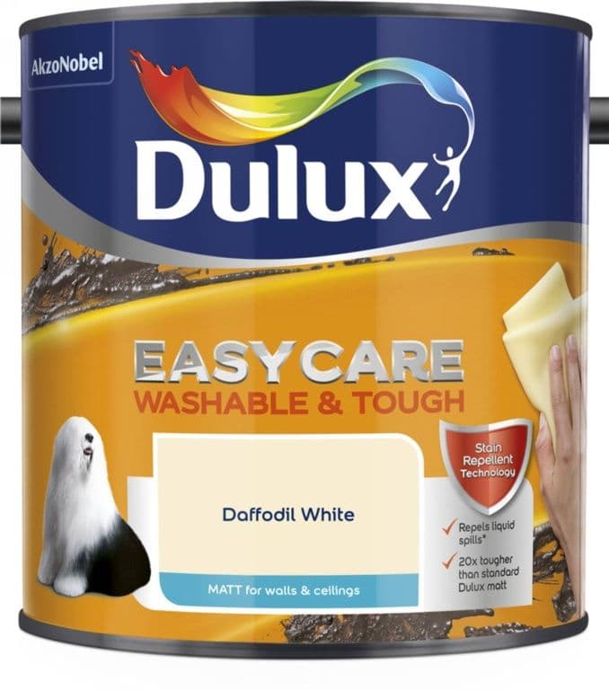 Dulux Easycare Matt 2.5L - Daffodil White