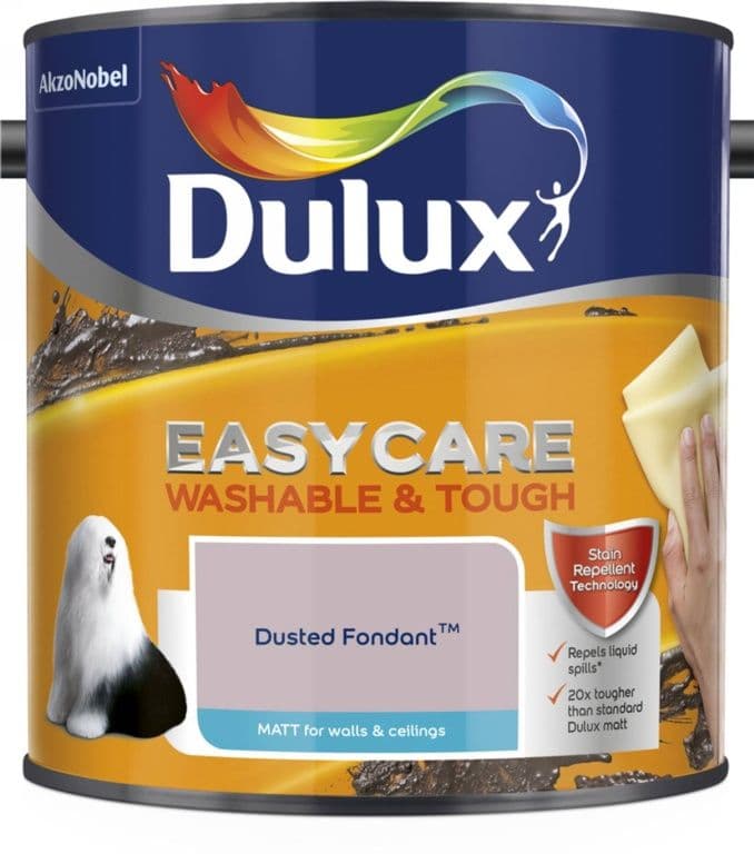 Dulux Easycare Matt 2.5L - Dusted Fondant