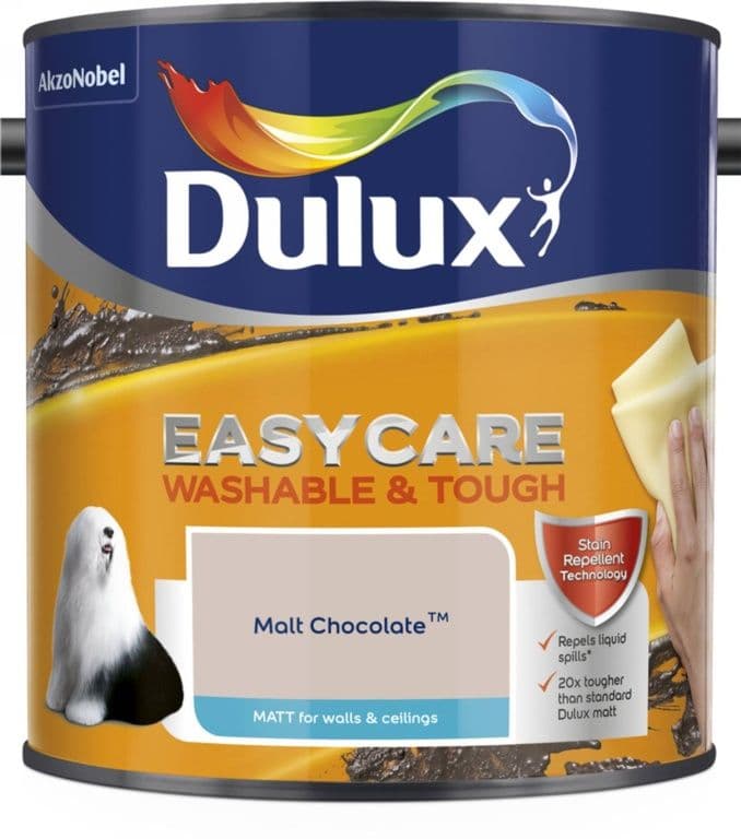 Dulux Easycare Matt 2.5L - Malt Chocolate