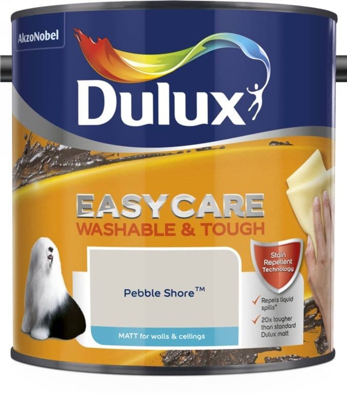 Dulux Easycare Matt 2.5L - Pebble Shore