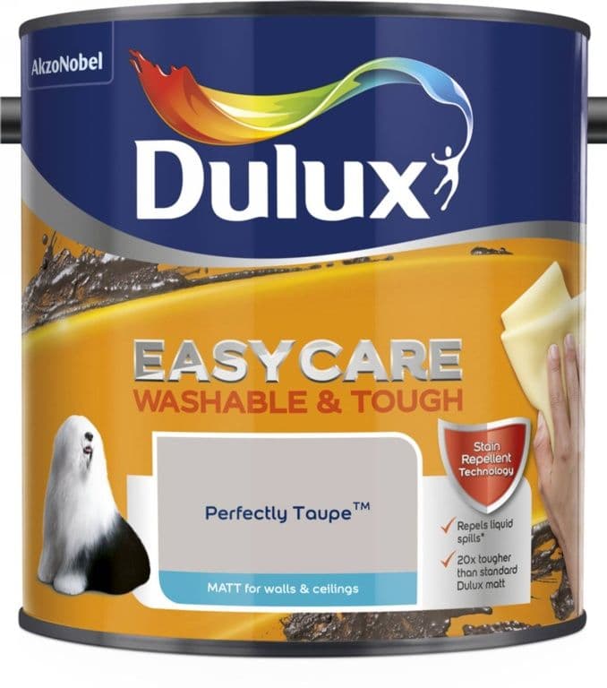 Dulux Easycare Matt 2.5L - Perfect Taupe