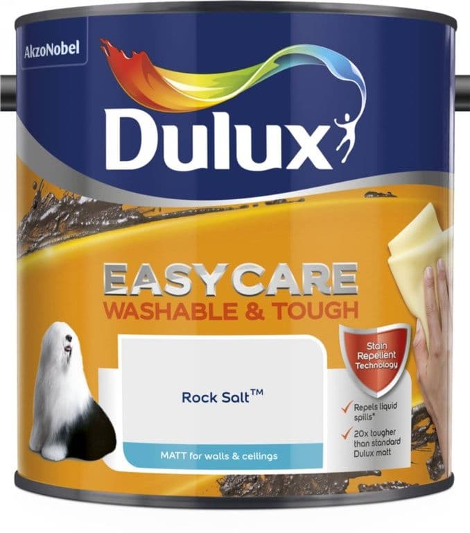 Dulux Easycare Matt 2.5L - Rock Salt