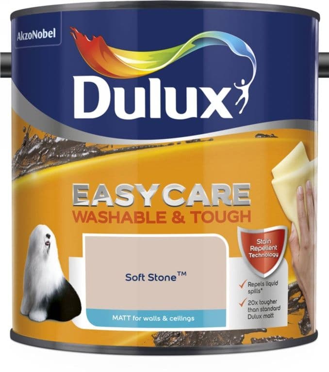 Dulux Easycare Matt 2.5L - Soft Stone