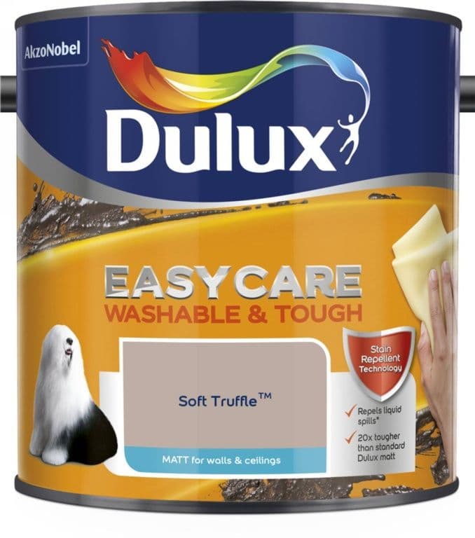 Dulux Easycare Matt 2.5L - Soft Truffle