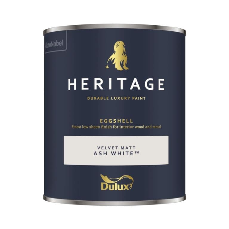 Dulux Heritage Eggshell 750ml - Ash White