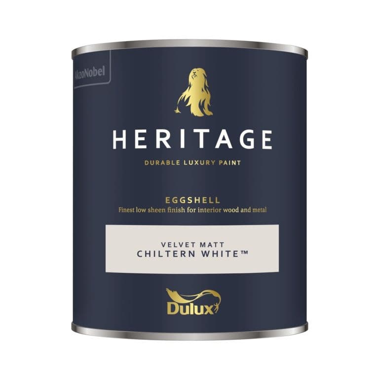 Dulux Heritage Eggshell 750ml - Chiltern White