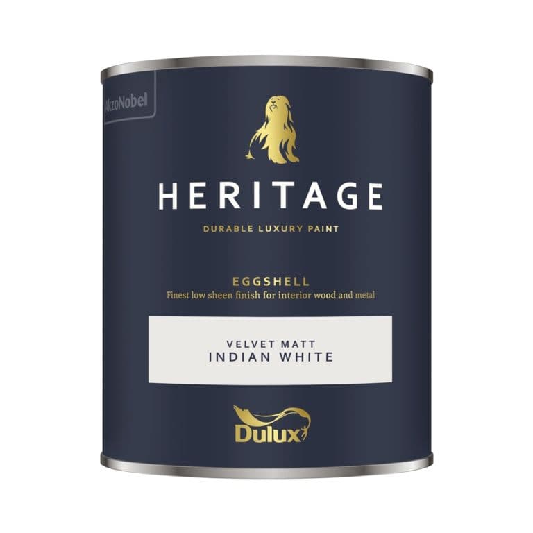 Dulux Heritage Eggshell 750ml - Indian White
