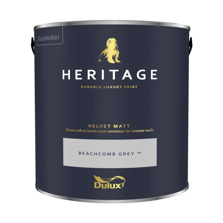 Dulux Heritage Matt 2.5L - Beachcomb Grey