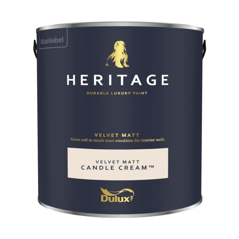 Dulux Heritage Matt 2.5L - Candle Cream