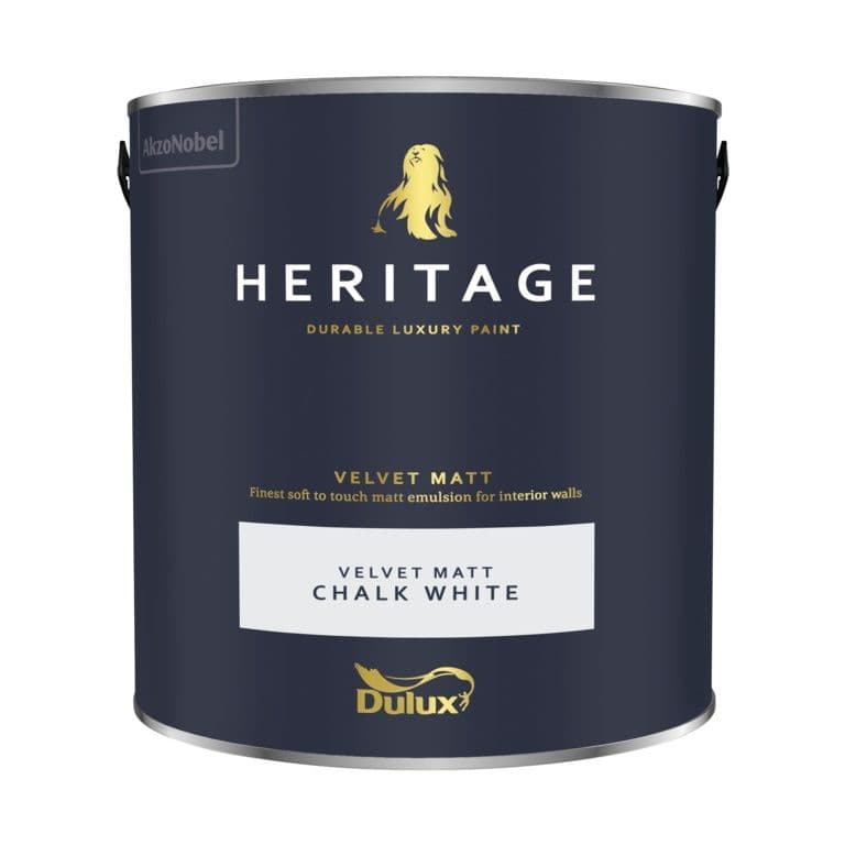 Dulux Heritage Matt 2.5L - Chalk White