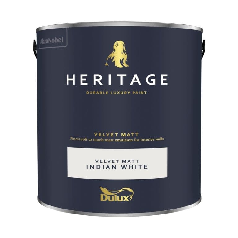 Dulux Heritage Matt 2.5L - Indian White