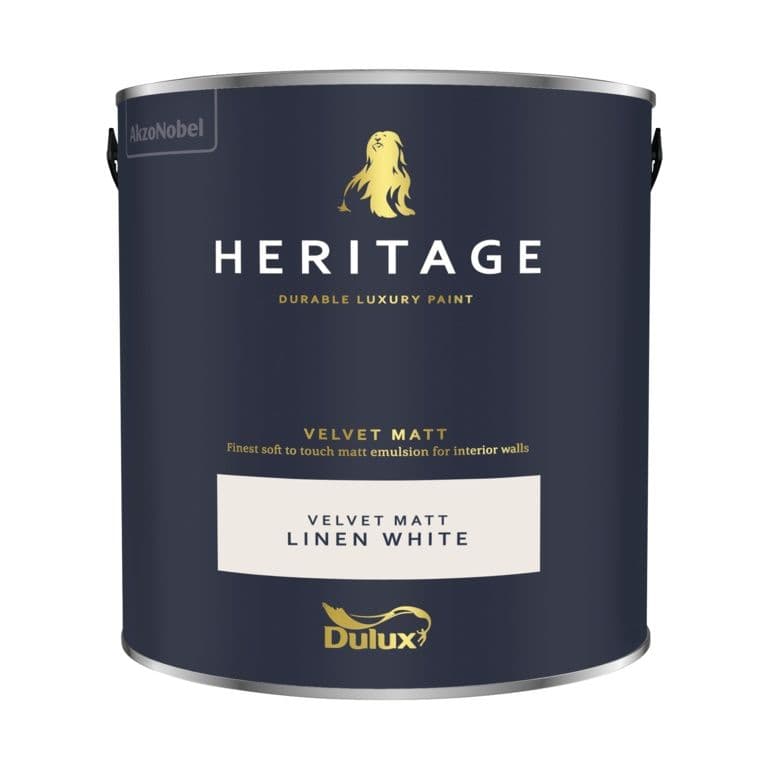 Dulux Heritage Matt 2.5L - Linen White