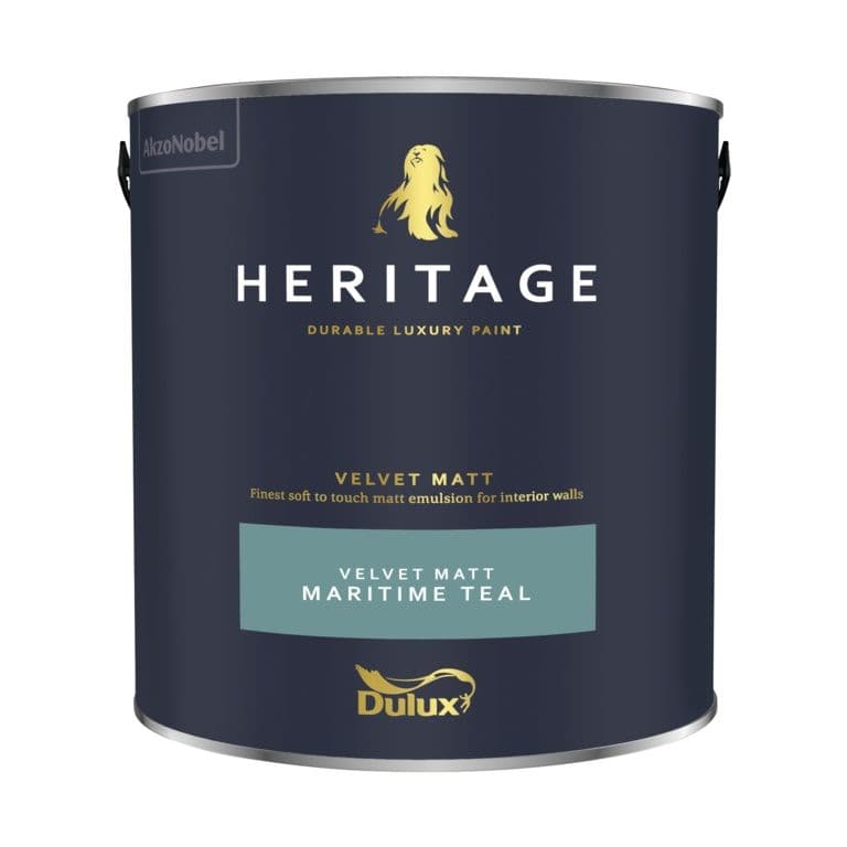 Dulux Heritage Matt 2.5L - Maritime Teal