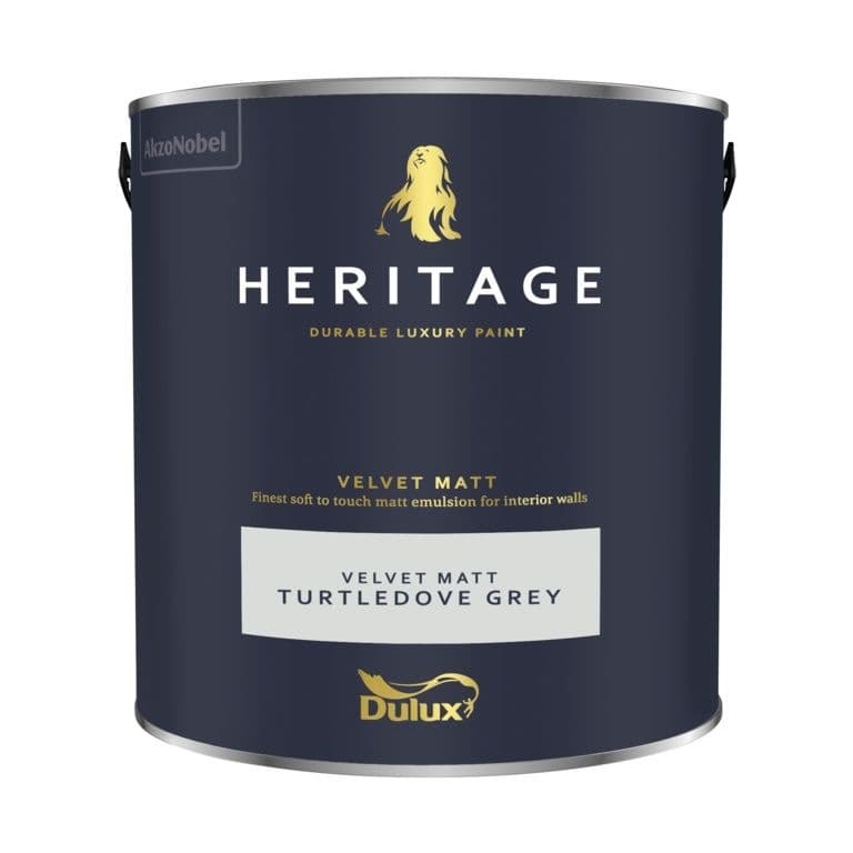 Dulux Heritage Matt 2.5L - Turtledove Grey