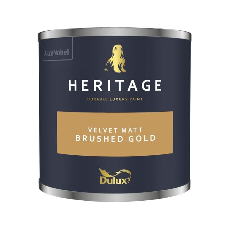 Dulux Heritage Tester 125ml - Brushed Gold